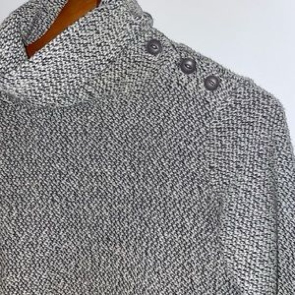 Merrell Ravion pullover gray sweater, Sz Small - Picture 5 of 13